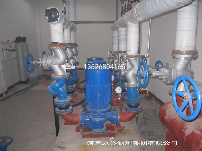热水锅炉循环水泵系统